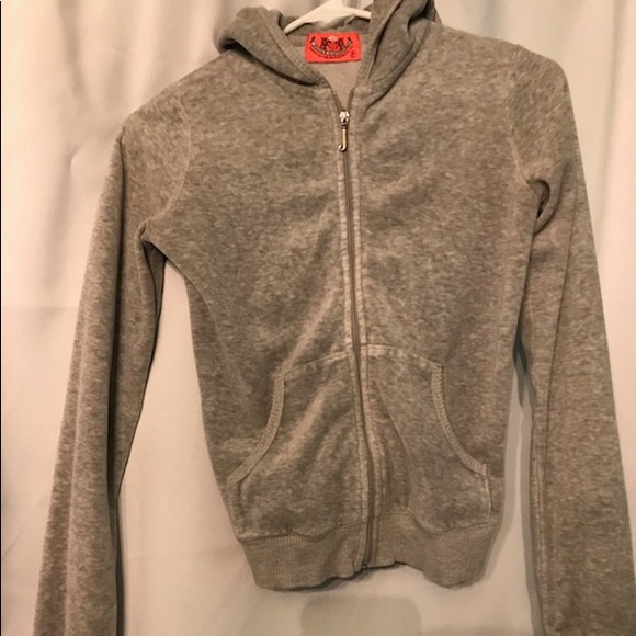 Juicy Couture Tops - ✨Gray Juicy Zip Up ✨